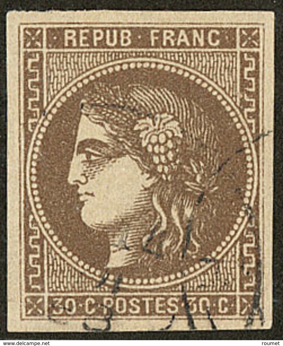 No 47. - TB - 1870 Ausgabe Bordeaux