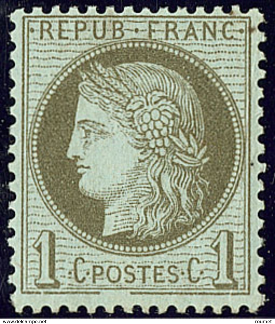 ** Trait Inférieur Du Cadre Brisé. No 50b, Très Frais. - TB - 1871-1875 Ceres
