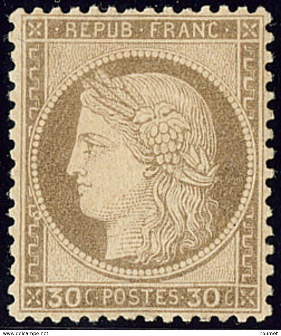 ** No 56, Brun, Jolie Pièce. - TB. - R - 1871-1875 Cérès