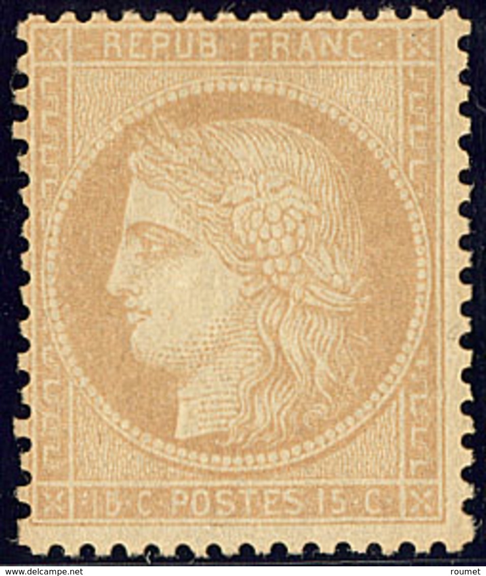 ** No 59, Bistre, Très Frais. - TB - 1871-1875 Cérès