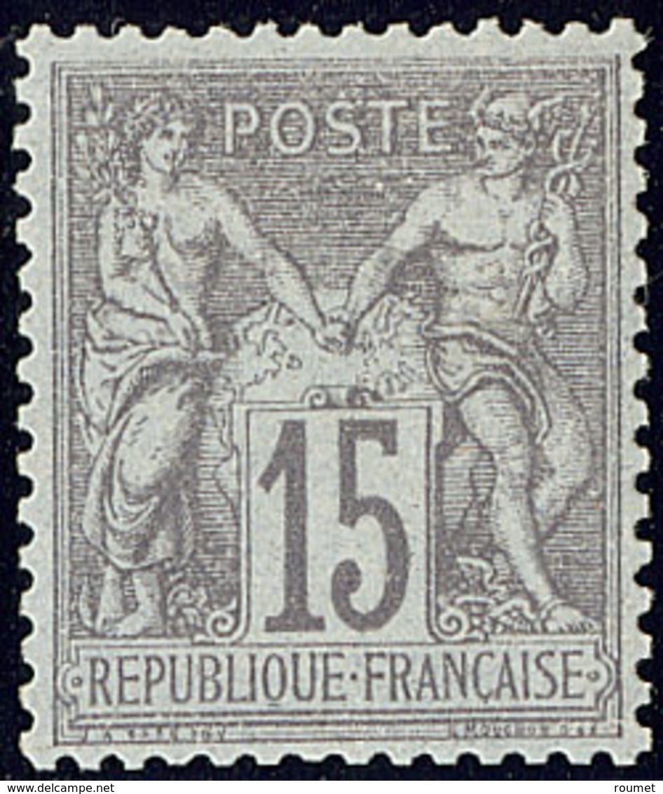 ** No 66, Gris, Très Frais Et Centré. - TB. - R - 1876-1878 Sage (Type I)