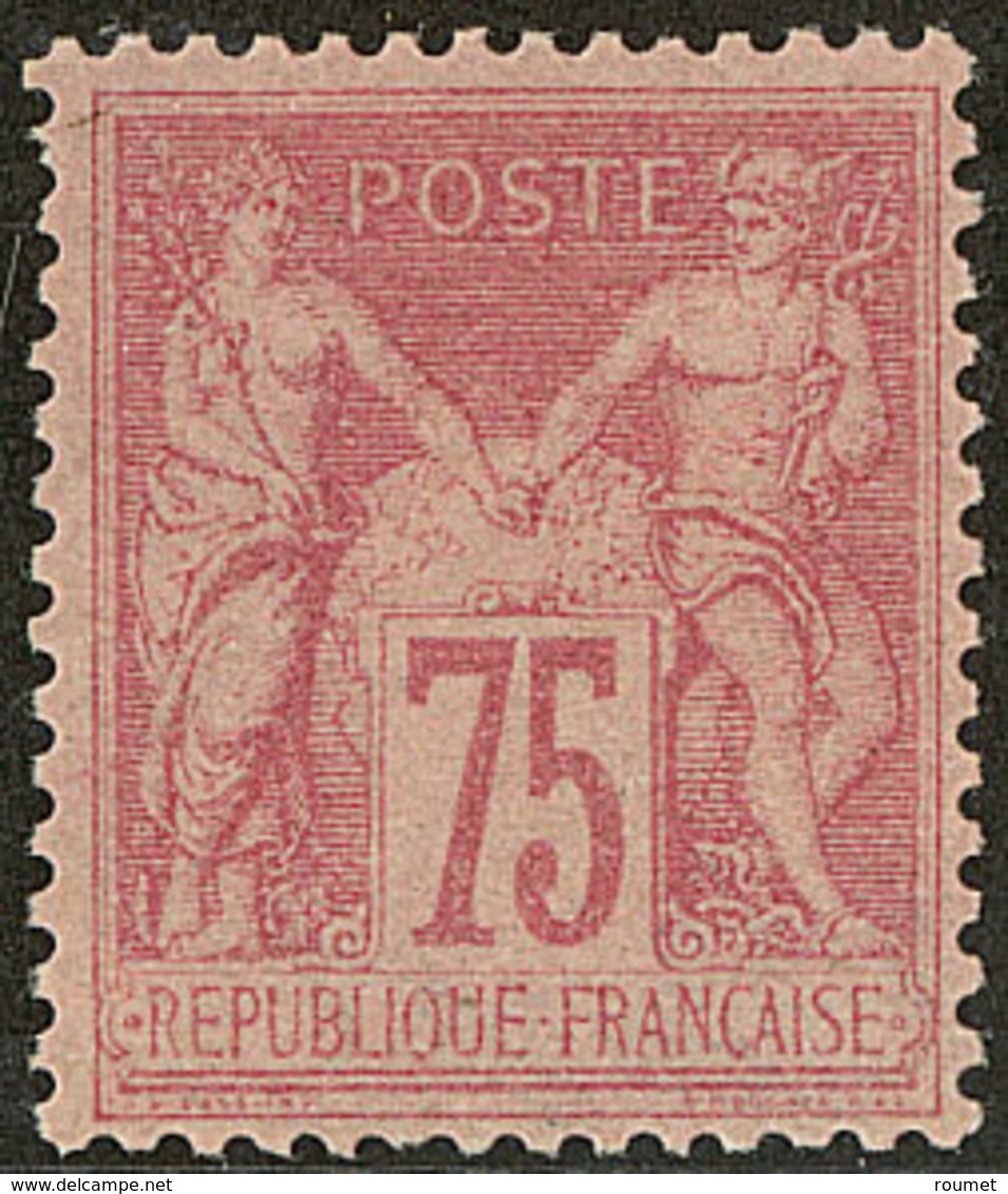 * No 81, Rose, Très Frais. - TB. - R - 1876-1878 Sage (Type I)