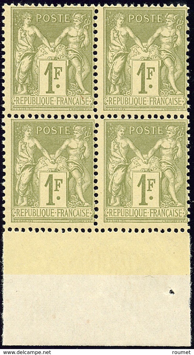 ** No 82, Bloc De Quatre Bdf, Très Frais. - TB - 1876-1878 Sage (Type I)