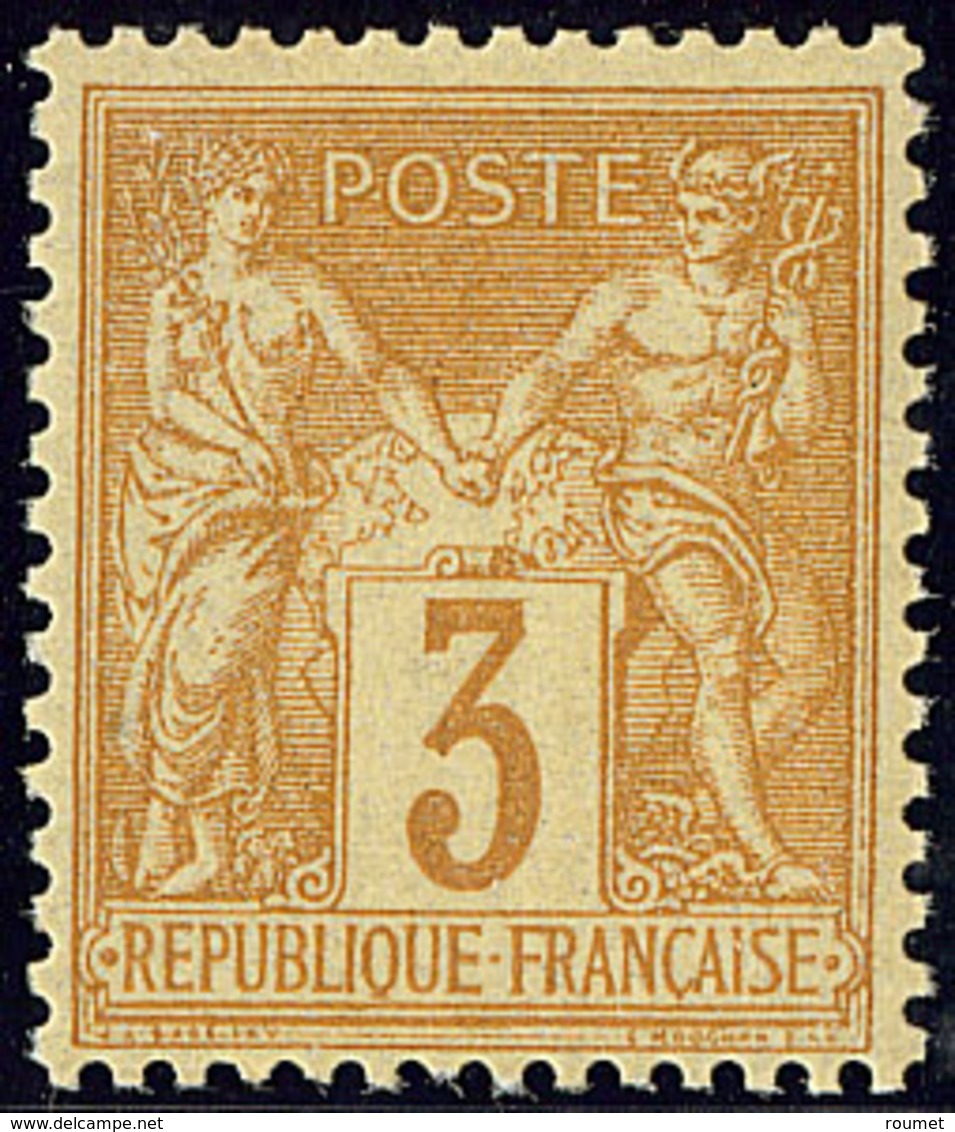 ** No 86, Bistre, Très Frais Et Centré. - TB - 1876-1878 Sage (Type I)