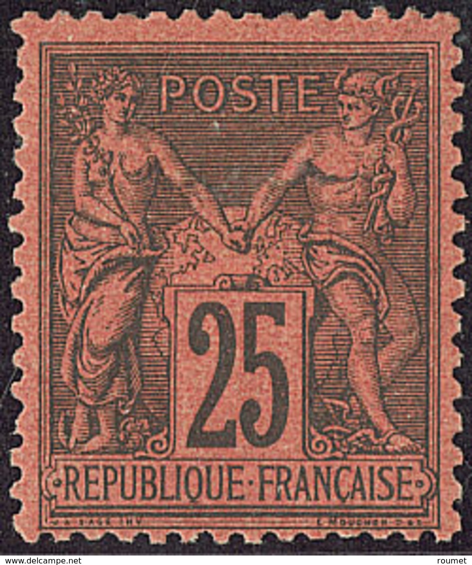 * No 91, Fortes Charnières Sinon Très Frais Et TB. - R - 1876-1878 Sage (Type I)