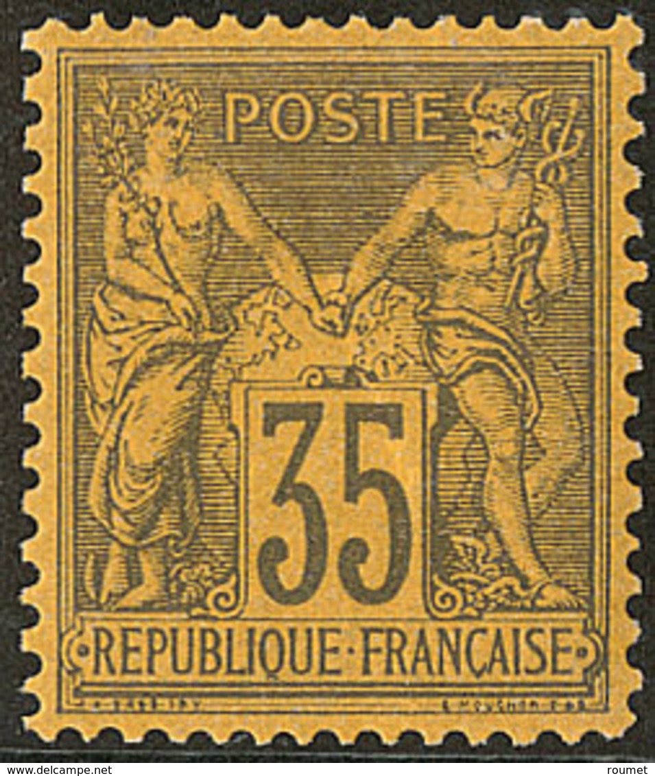 * No 93, Très Frais Et Bien Centré. - TB - 1876-1878 Sage (Type I)