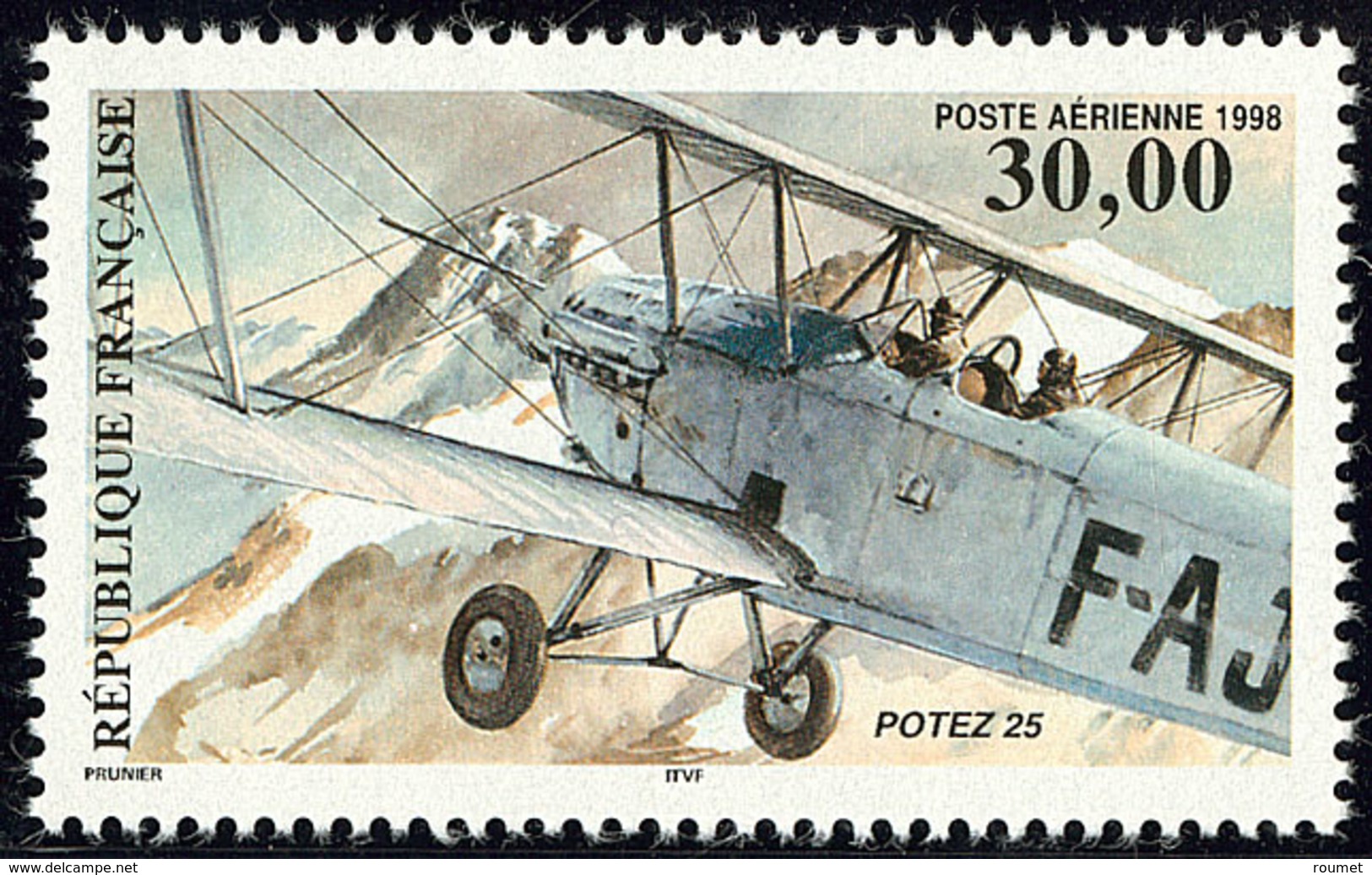 ** Potez 25. No 62, Avec Fuselage En Bleu. - TB - Andere & Zonder Classificatie