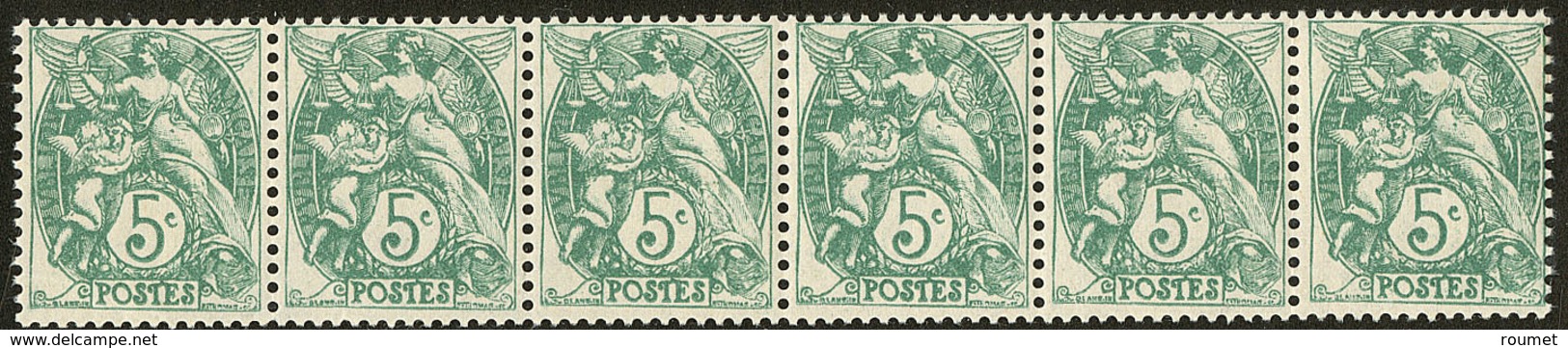 ** No 16, Bande Horizontale De Six N°111, Superbe - Coil Stamps