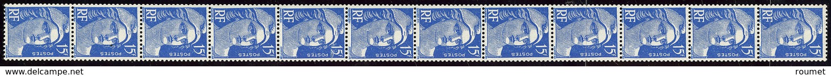 ** No 37, Bande De Douze N°886d. - TB - Coil Stamps