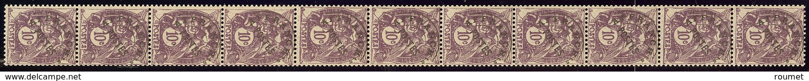 ** Préoblitérés. No 46, Bande De Onze N°43. - TB - Coil Stamps