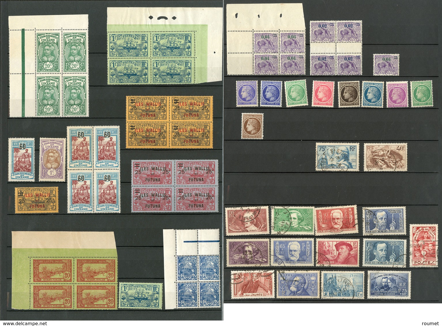 * Divers. France Et Colonies Dont Monaco PA 55/58**, Tous états - Collections