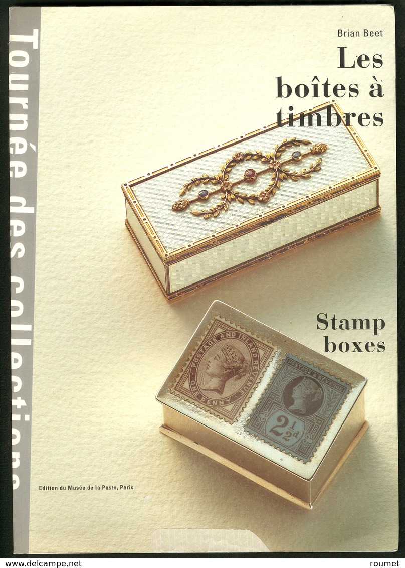 Littérature. "Les Boîtes à Timbres" Par Brian Beet, Signé, éd. Musée De La Poste 1994, Broché, état Neuf - Boites A Timbres