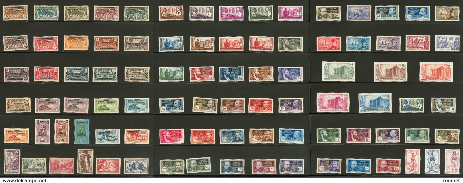 * Collection. 1936-1958, Complète, + AOF, Des Ex **. - TB - Other & Unclassified