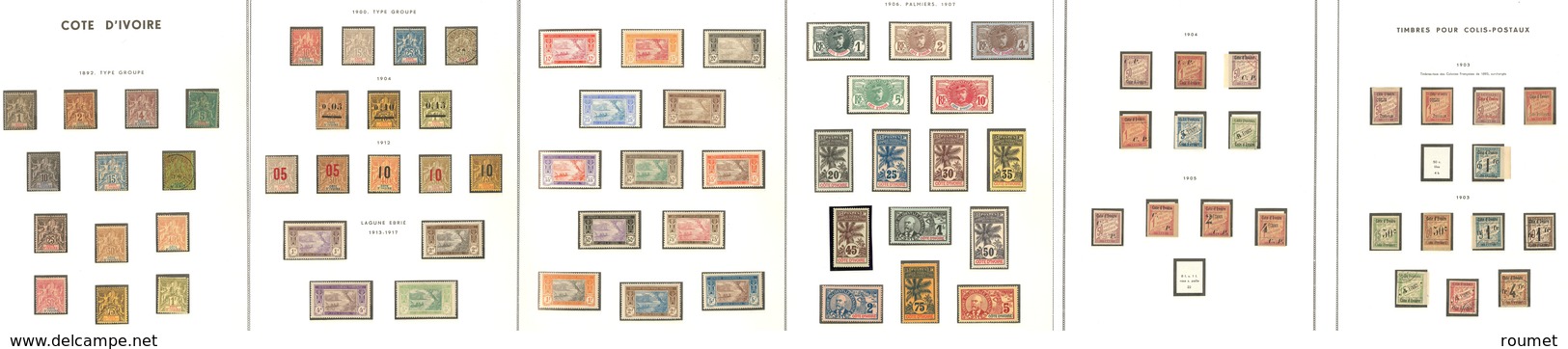 * Collection. 1892-1944 (Poste, PA, BF, Etc.), Complète Sauf CPx 22 (et N°A/B), Qqs Ex Obl. - TB - Other & Unclassified