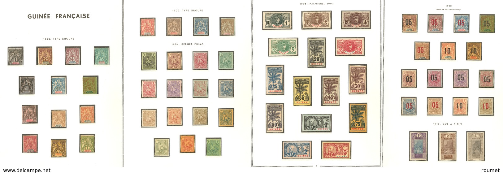 * Collection. 1892-1944 (Poste, PA, BF, Taxe), Complète Dont Des Ex **. - TB - Other & Unclassified