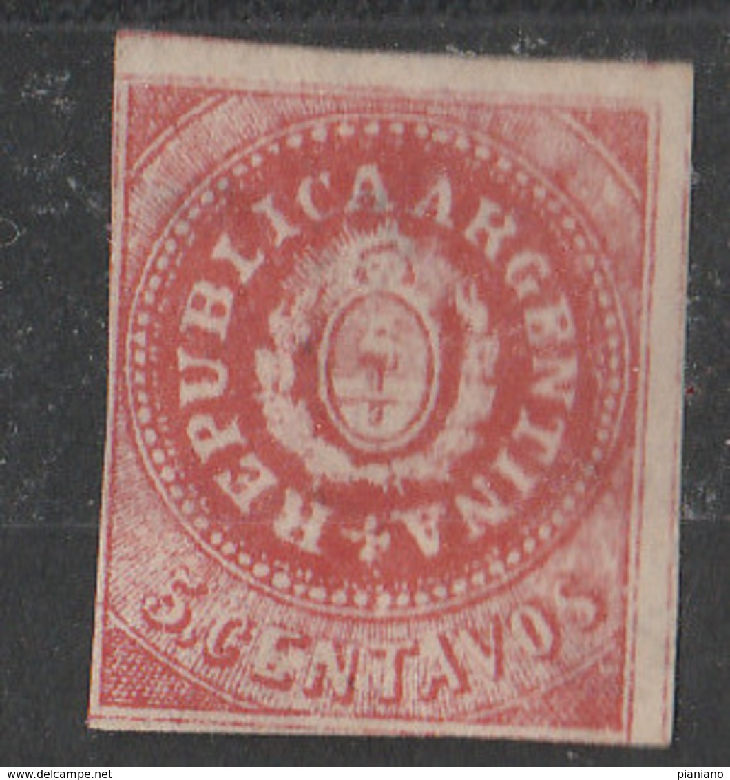 PIA - ARGENTINA : 1862-64 : Repubblica - Stemma   - (Yv 5g) - Ongebruikt