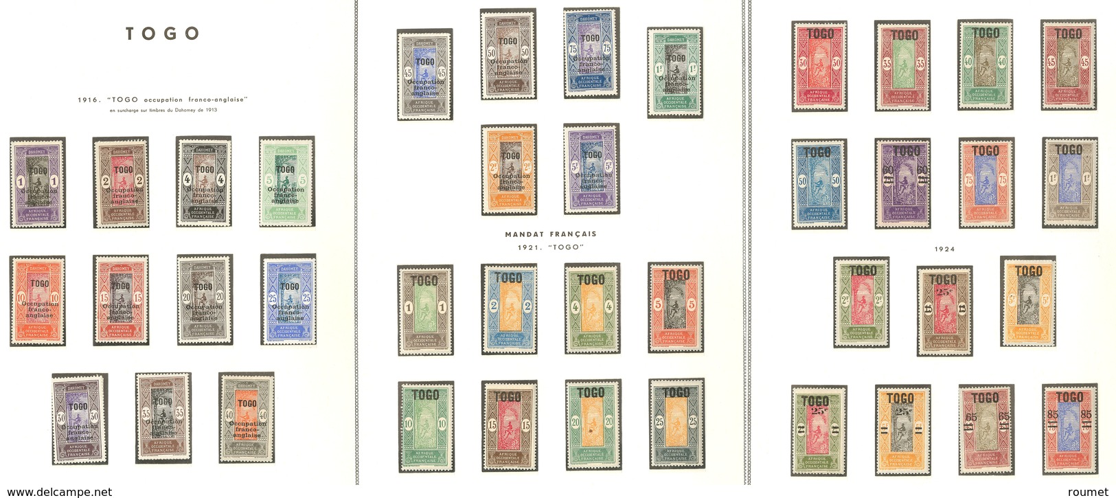 * Collection. 1921-1956 (Poste, PA, BF, Taxe), Complète. - TB - Sonstige & Ohne Zuordnung