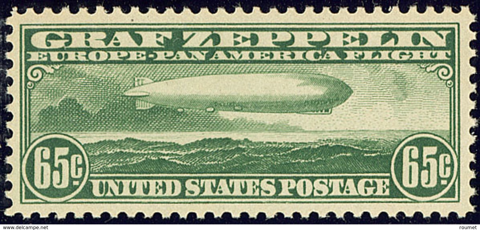 ** ETATS-UNIS. Poste Aérienne. Zeppelin. Nos 13 à 15, Très Frais. - TB - Other & Unclassified