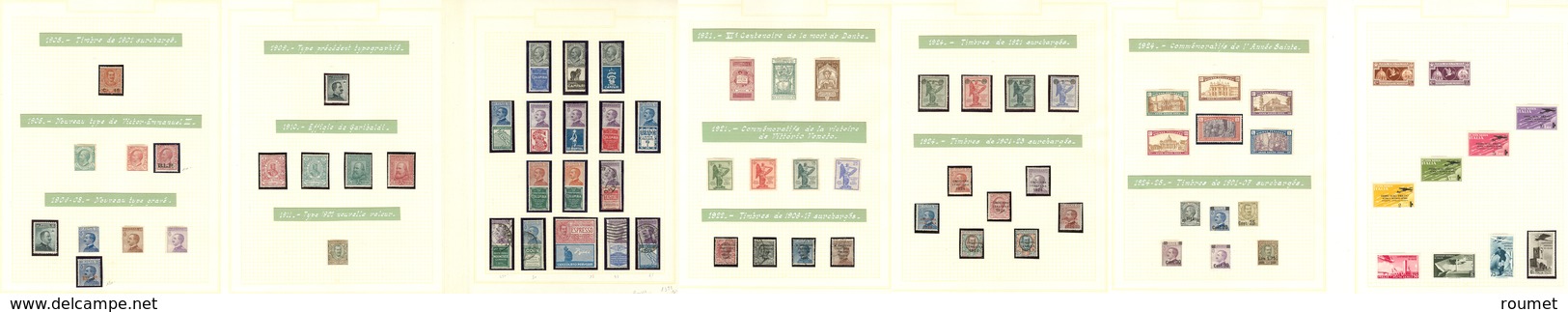 * Collection. 1905-1956 (Poste, PA, Express, C.Px, Etc.), Bel Ensemble Assez Complet Dont Bonnes Valeurs, En 1 Album. -  - Zonder Classificatie