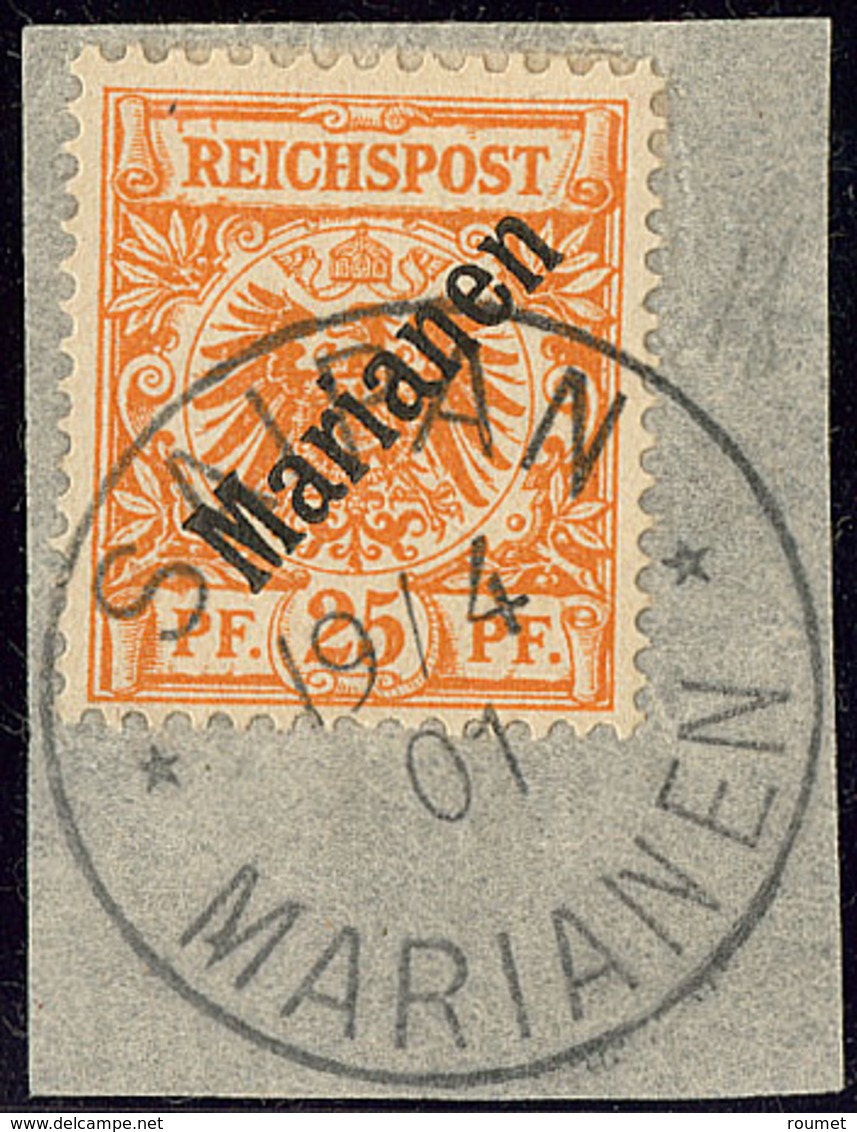 Type II. No 5B, Obl Saipan 19/4 01 Sur Petit Fragment. - TB. - R - Mariannes