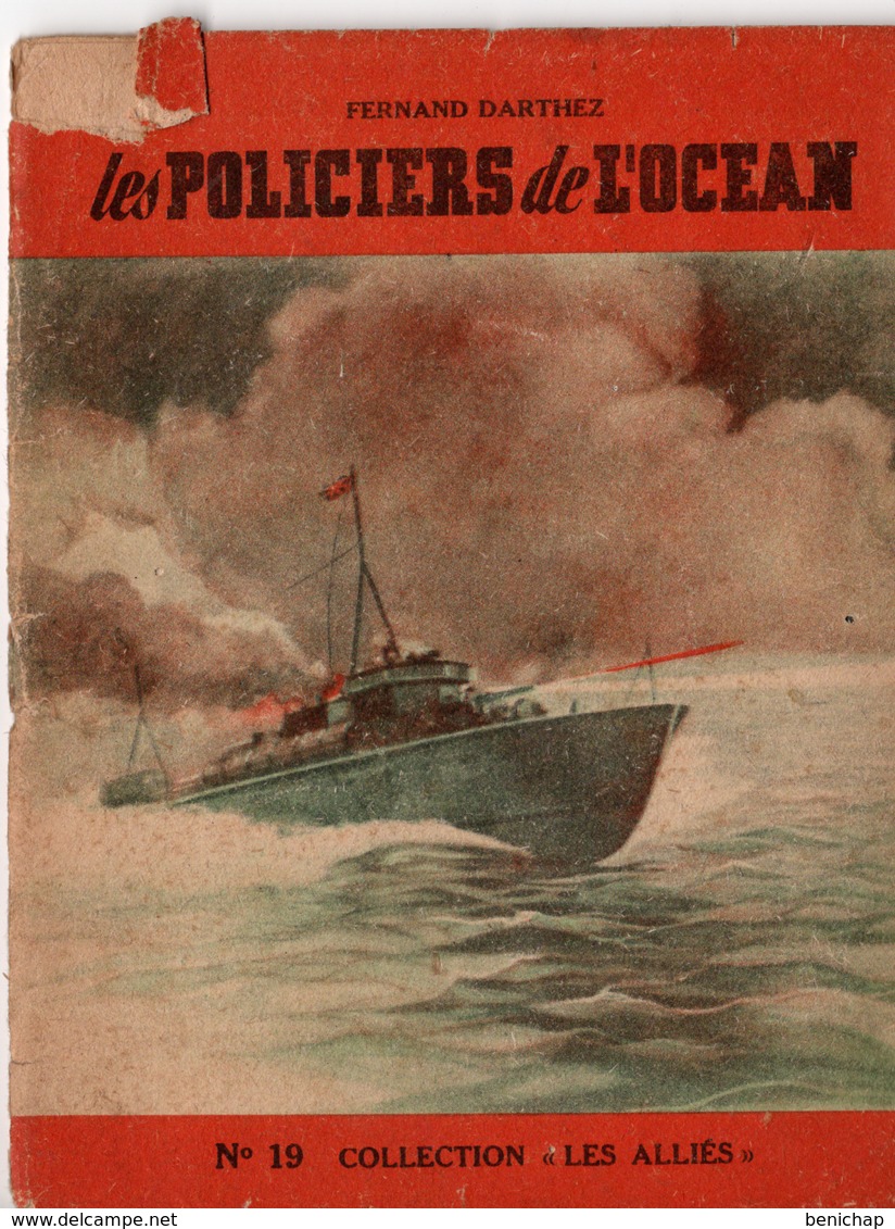 REVUE COLLECTION "LES ALLIES" EDITION ORIGINALE N°19 - LES POLICIERS DE L'OCEAN - FERNAND DARTHEZ. - Historique