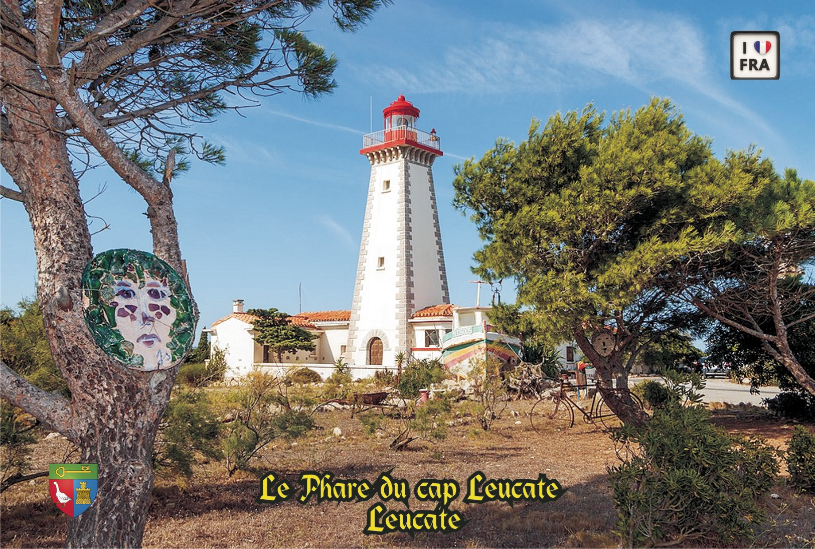 Set 6 Cartes Postales, Phares, Lighthouses Of Europe, France, Leucate, Le Phare Du Cap Leucate - Fari