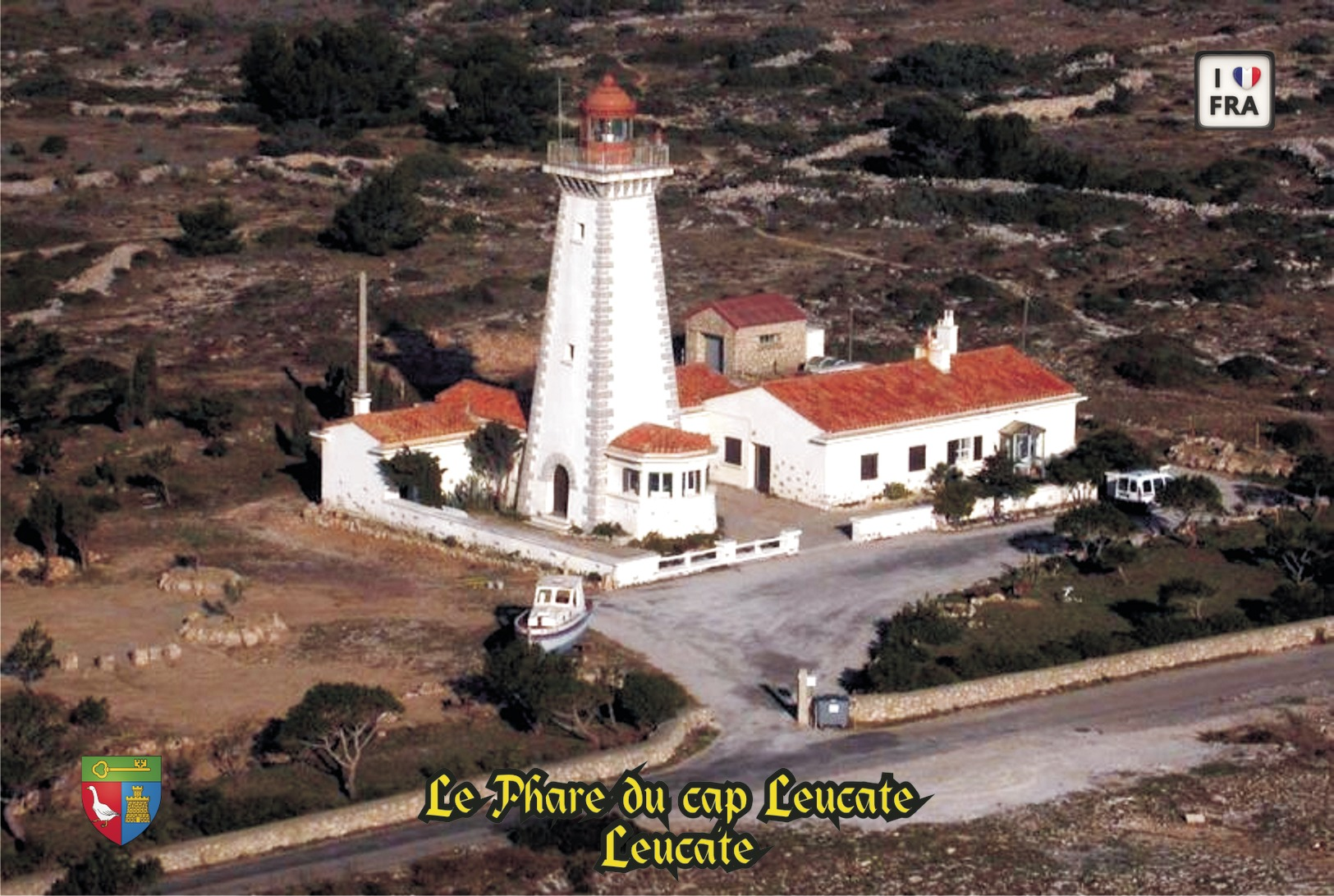 Set 6 Cartes Postales, Phares, Lighthouses Of Europe, France, Leucate, Le Phare Du Cap Leucate - Fari