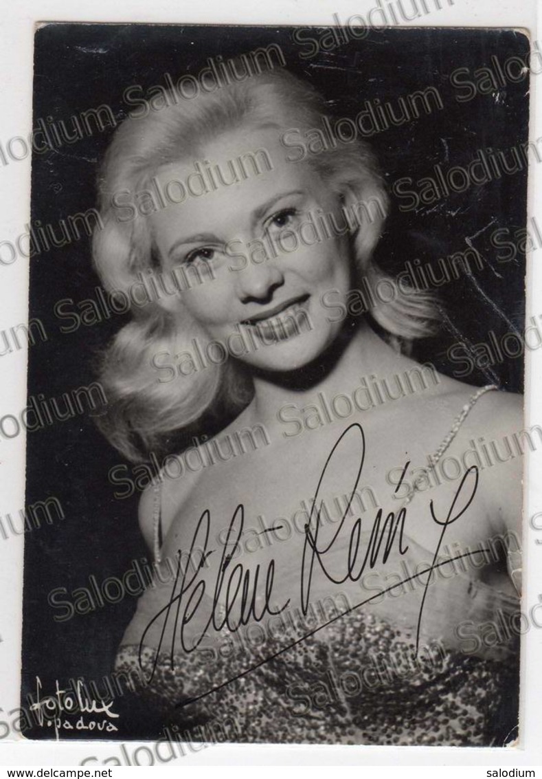 HELENE REMY Autografo - Signature - Spettacolo Musica Cinema - Handtekening