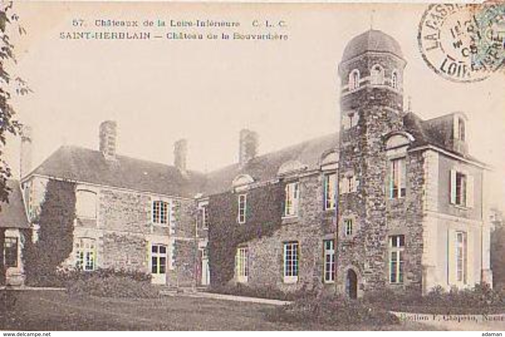 Loire Atlantique        865        Saint Herblain.Château De La Bouvardière - Saint Herblain