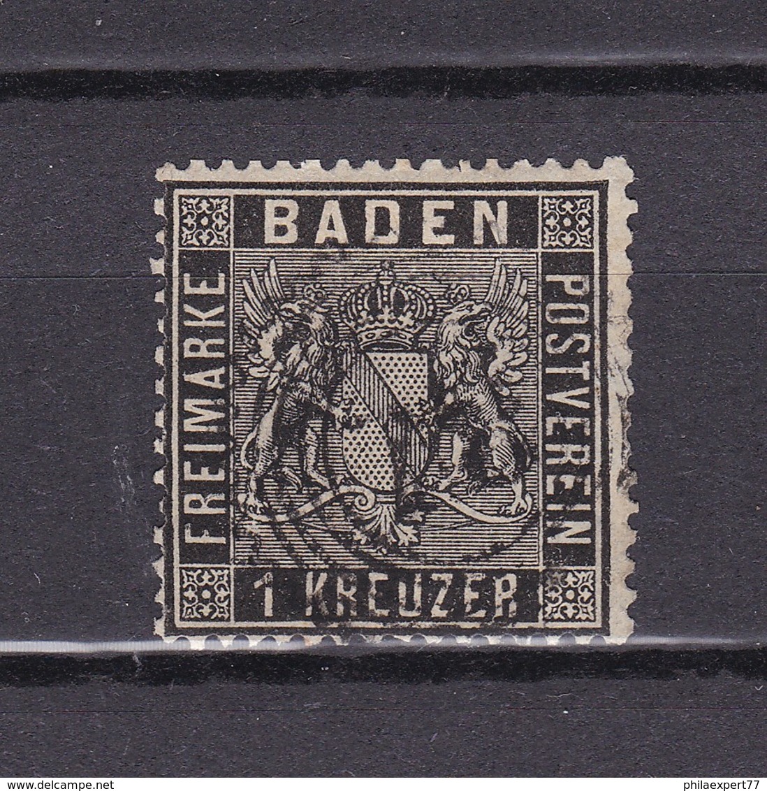 Baden - 1860 - Michel Nr. 9 - Gest. - 30 Euro - Other & Unclassified