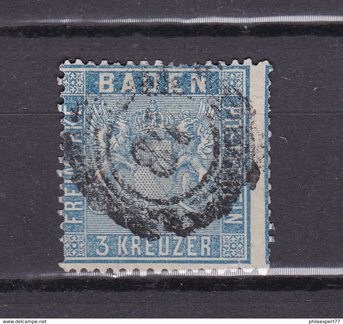 Baden - 1860 - Michel Nr. 10 A - Gest. - 90 Euro - Other & Unclassified