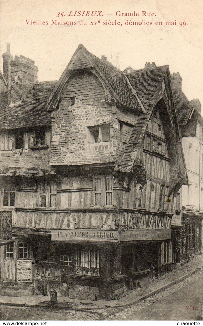 Lisieux   Grande Rue   Vieilles Maisons - Lisieux