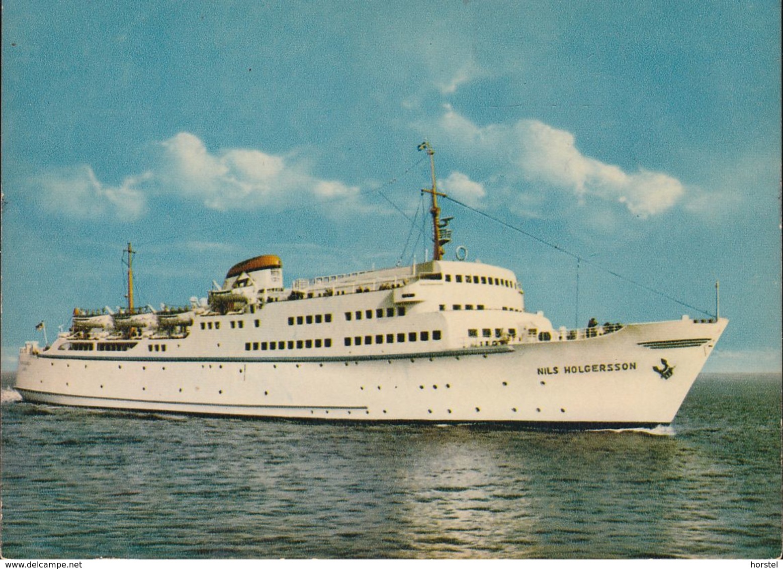 D-23570 Lübeck - Travemünde - Linie G.m.b.H. - M/S Nils Holgersson - Fähre - Ferry ( Vor 1972) - Lübeck