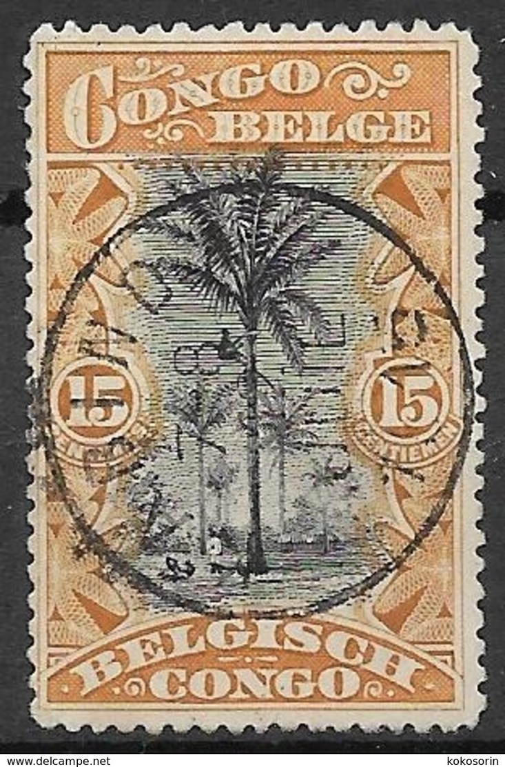 Belgian Congo 1909 Mi. Nr.13b - Andere & Zonder Classificatie