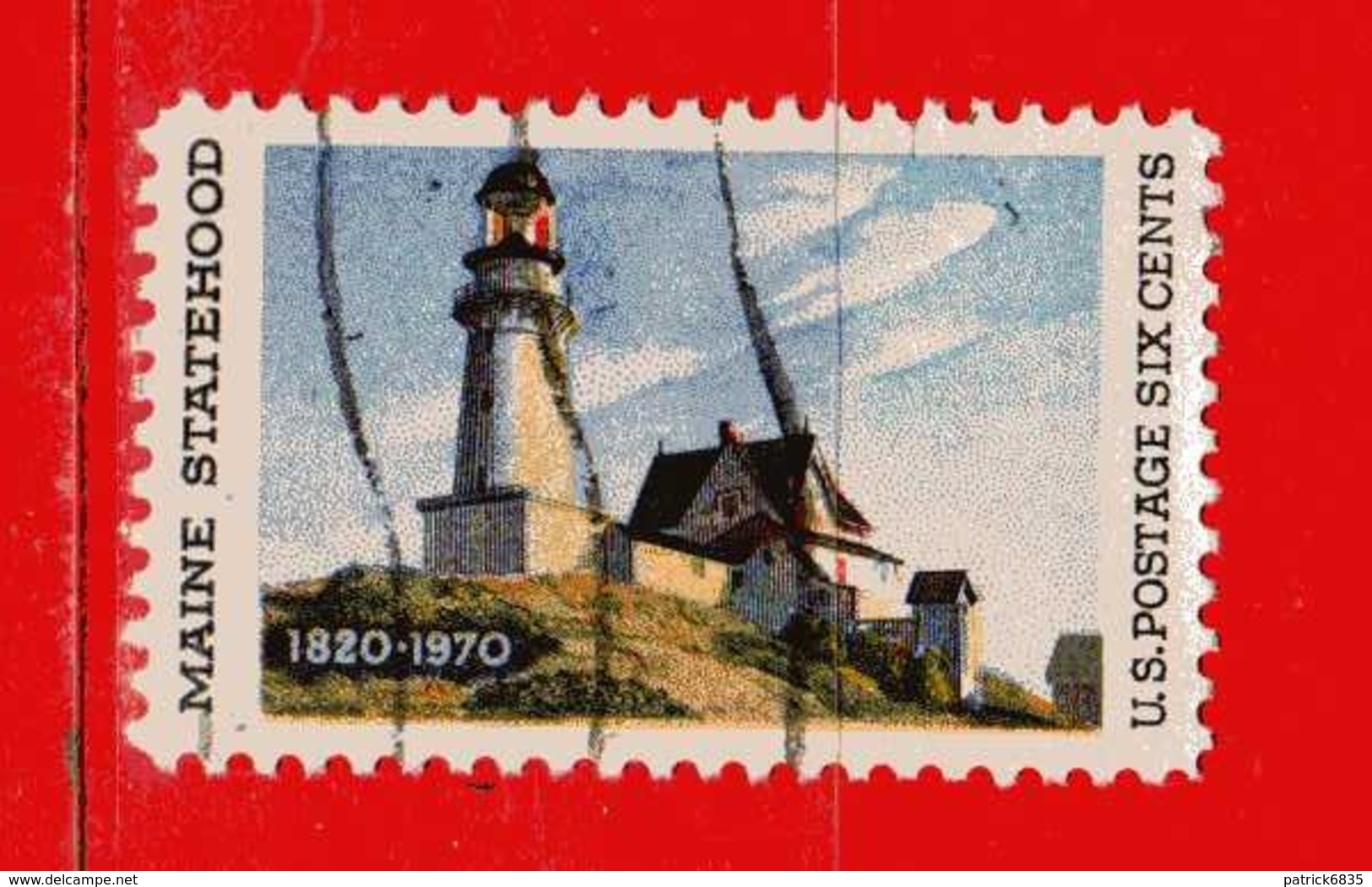 (Us2) USA °- 1970 - Phare Two Ligts . Yvert . 894.  USED. - Oblitérés