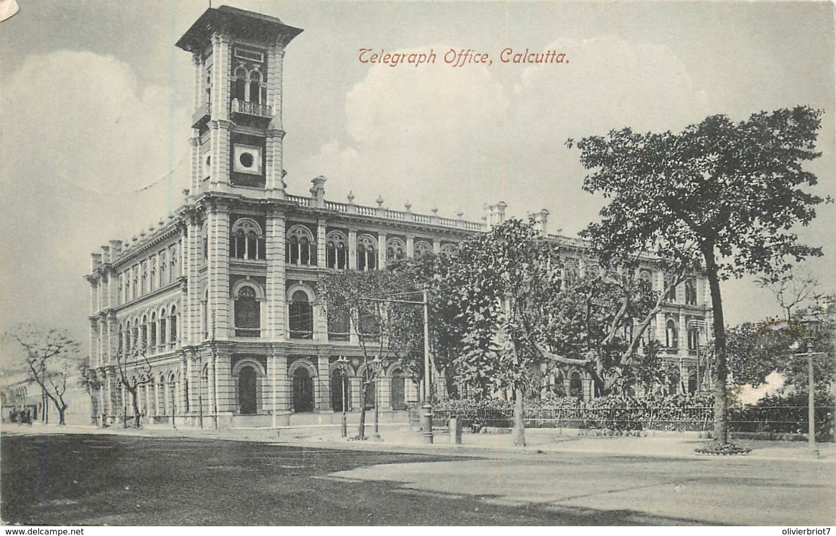 Inde - Calcutta - Telegraph Office - Indien