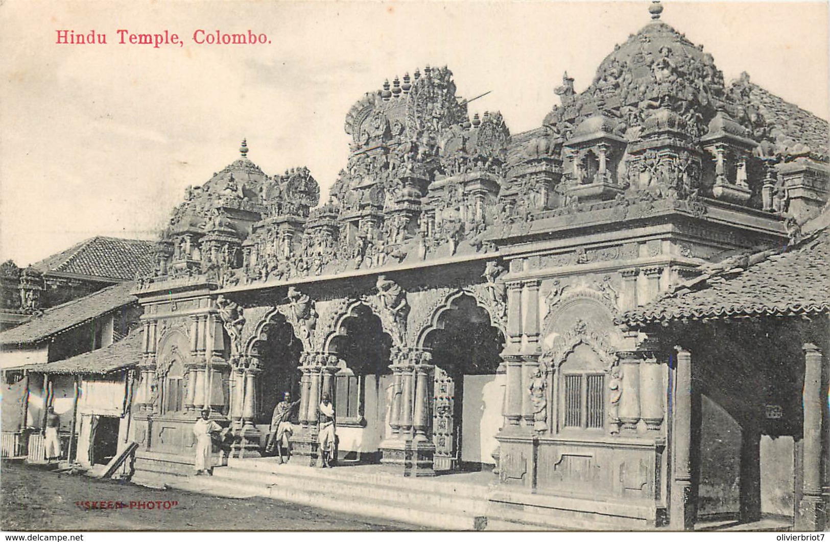 Inde - Skri Lanka - Ceylon - Colombo - Hindu Temple - Sri Lanka (Ceylon)