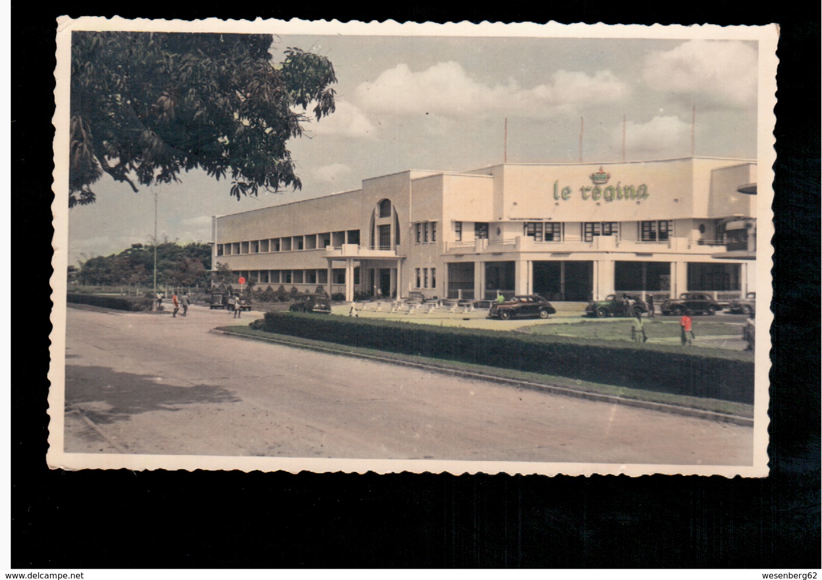 CONGO BELGE Leopoldville Hotel Le Regina 1950 Old Photo Postcard - Kinshasa - Léopoldville