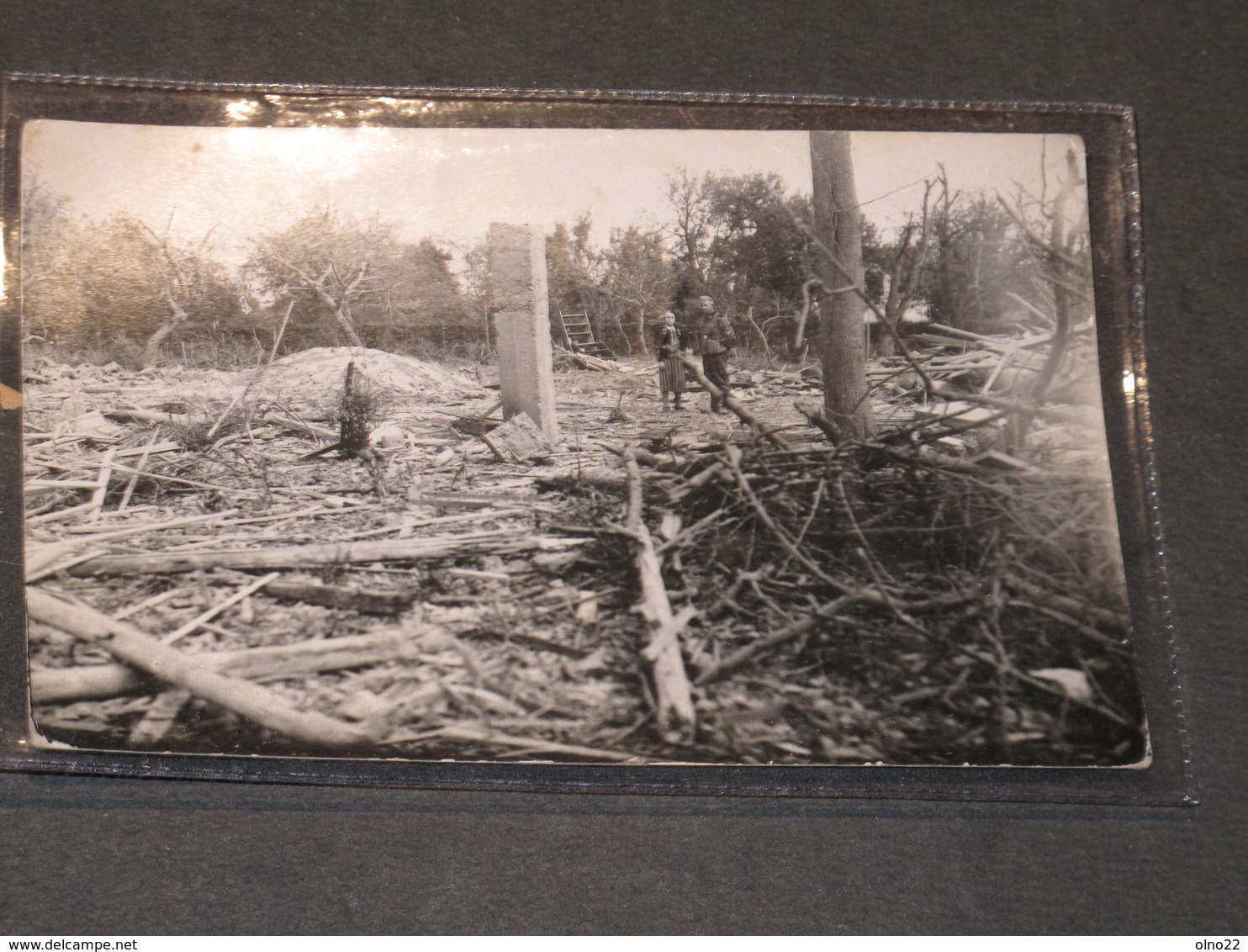 WURSELEN - DECOMBRES DE LA VILLE EN 1945 - PHOTO/CARTE ATELIER MERX WURSELEN - Wuerselen