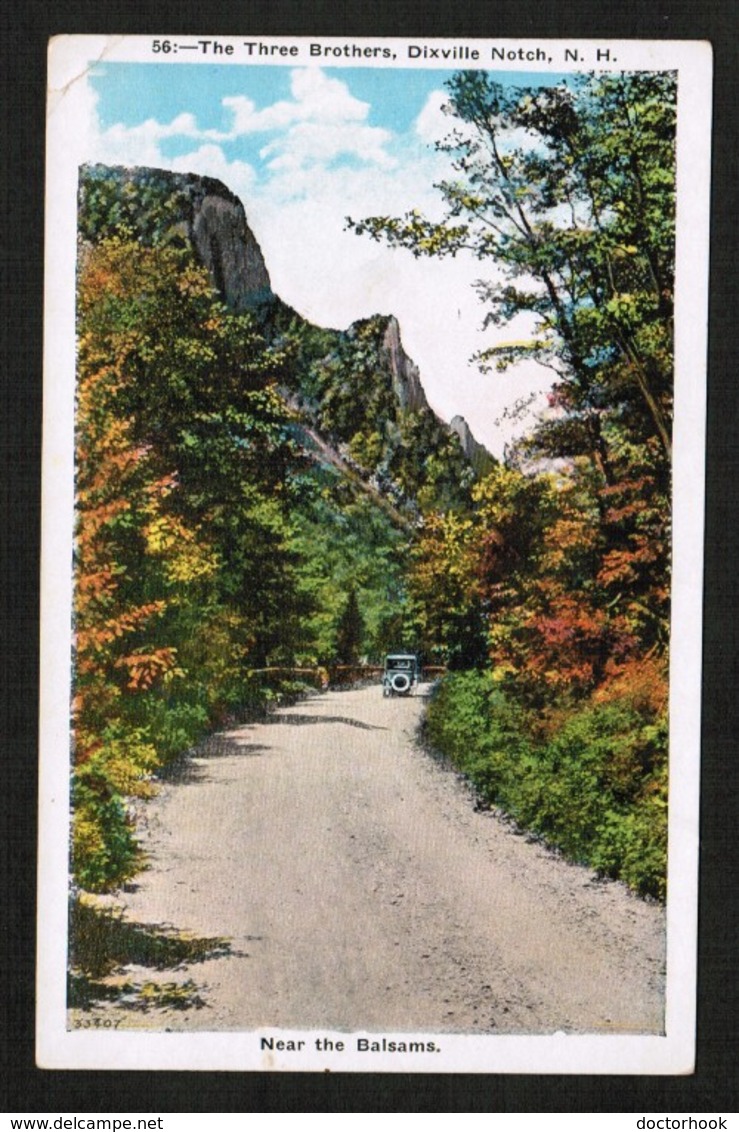 U.S.A.  "WHITE MOUNTAIN LETTER CO." VINTAGE POSTCARD DIXVILLE NOTCH NEW HAMPSHIRE "THE BALSAMS" (PC-17) - White Mountains