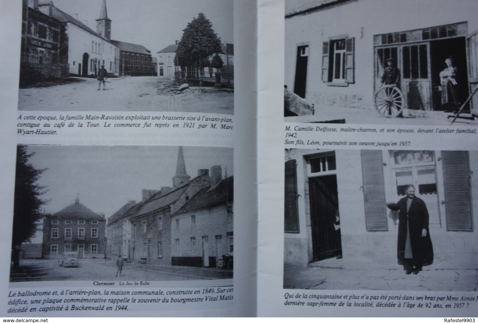 Plaquette CLERMONT Strée Walcourt Beaumont Histoire Photos Cartes Postales - Belgien