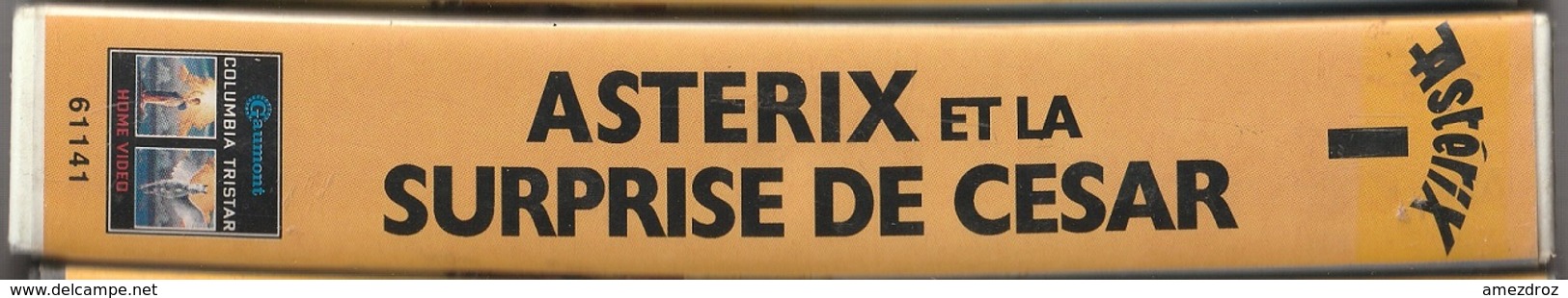 Cassette VHS Astérix Chez Les Bretons  Numéro Sur La Tranche 61141 - Video & DVD