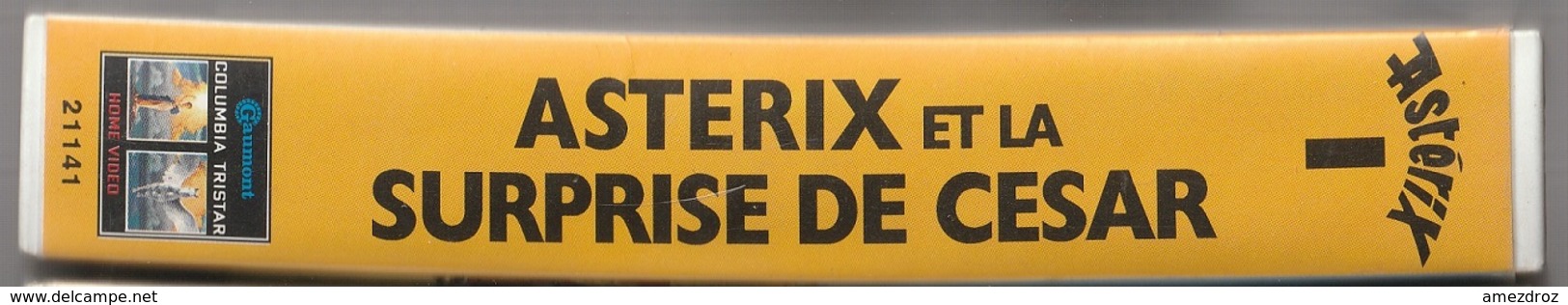 Cassette VHS Astérix Chez Les Bretons  Numéro Sur La Tranche 21141 - Video En DVD