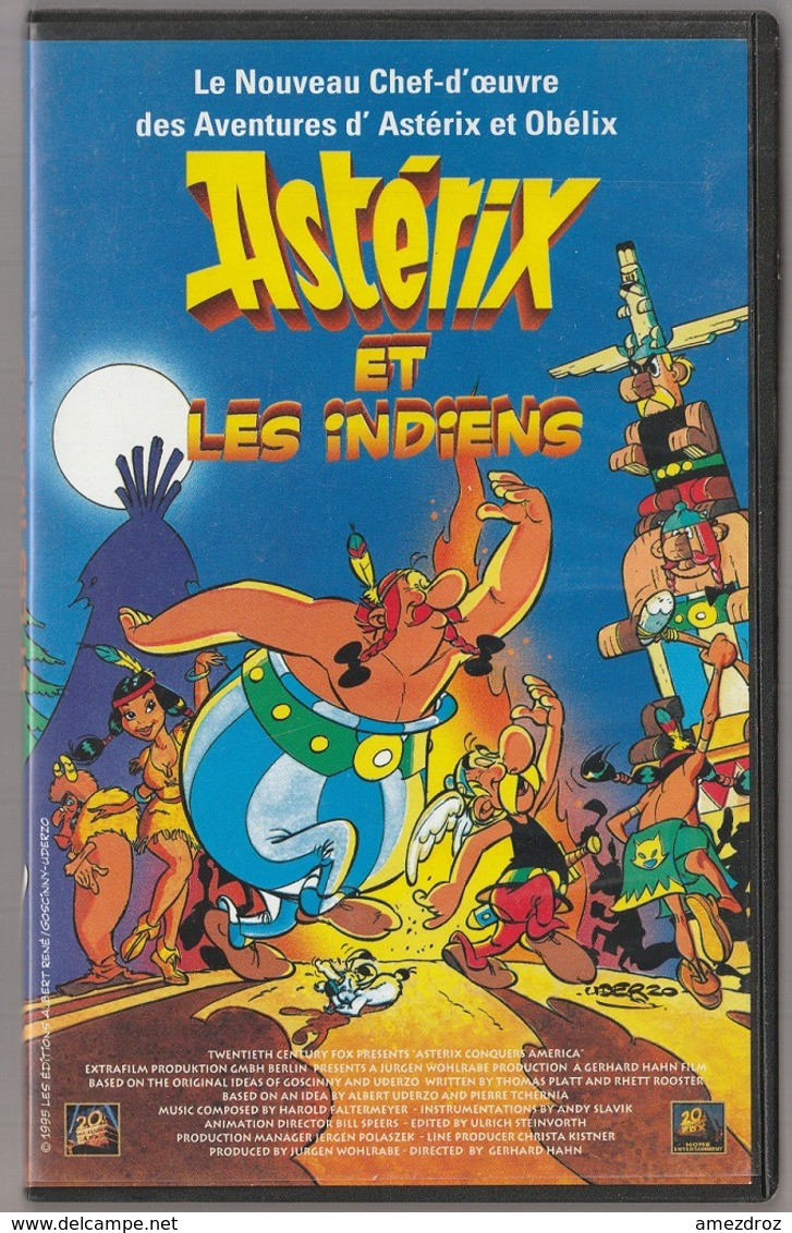 Astérix Cassette VHS Astérix Et Les Indiens - Kassetten & DVD