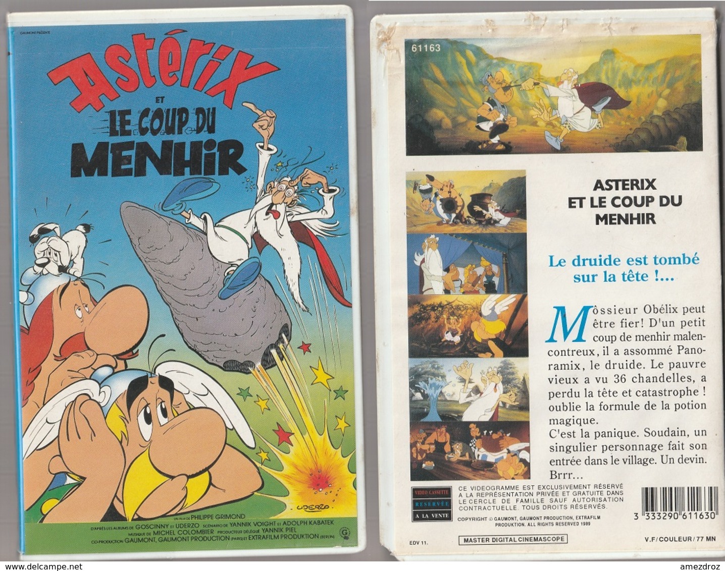 Astérix Cassette VHS Le Coup Du Menhir - Video & DVD