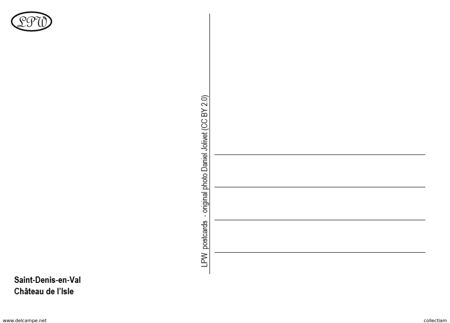 SAINT-DENIS-EN-VAL - Château De L'Isle - Otros & Sin Clasificación