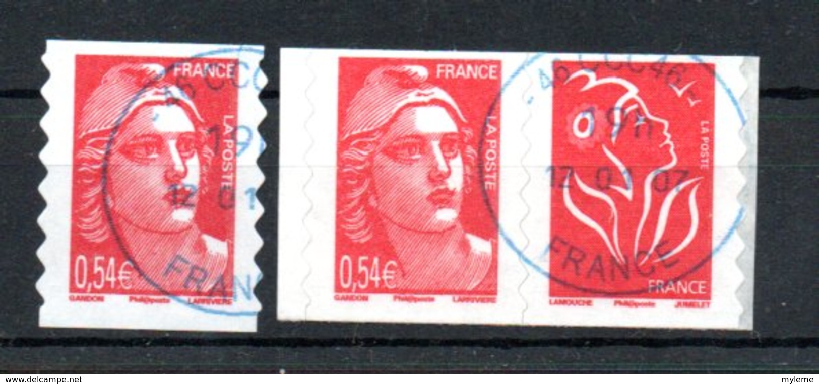 B284H France N° 3977+ P3977 Avec Belle Oblitération Ronde - Oblitérés