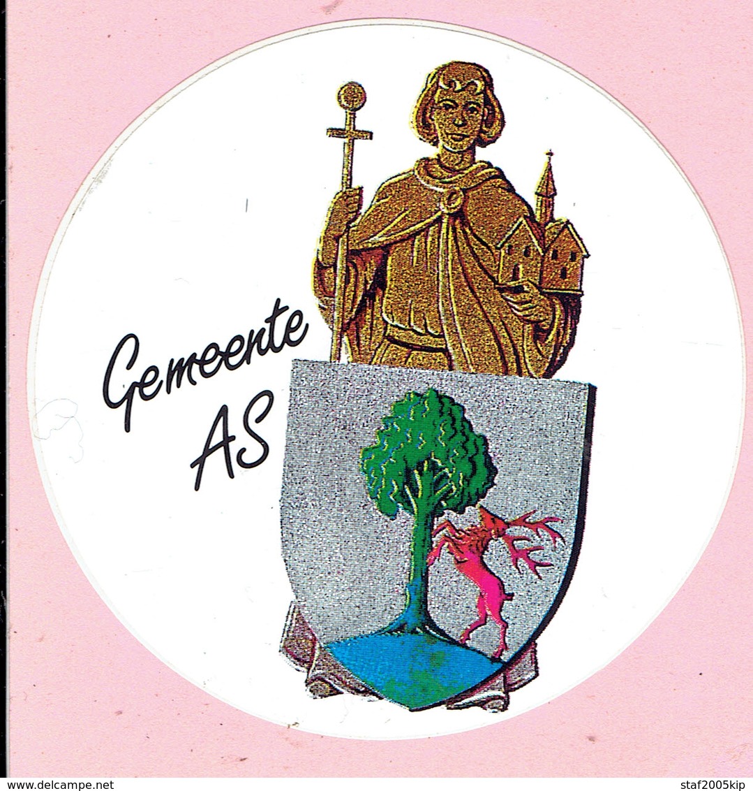 Sticker - Gemeente AS - Stickers