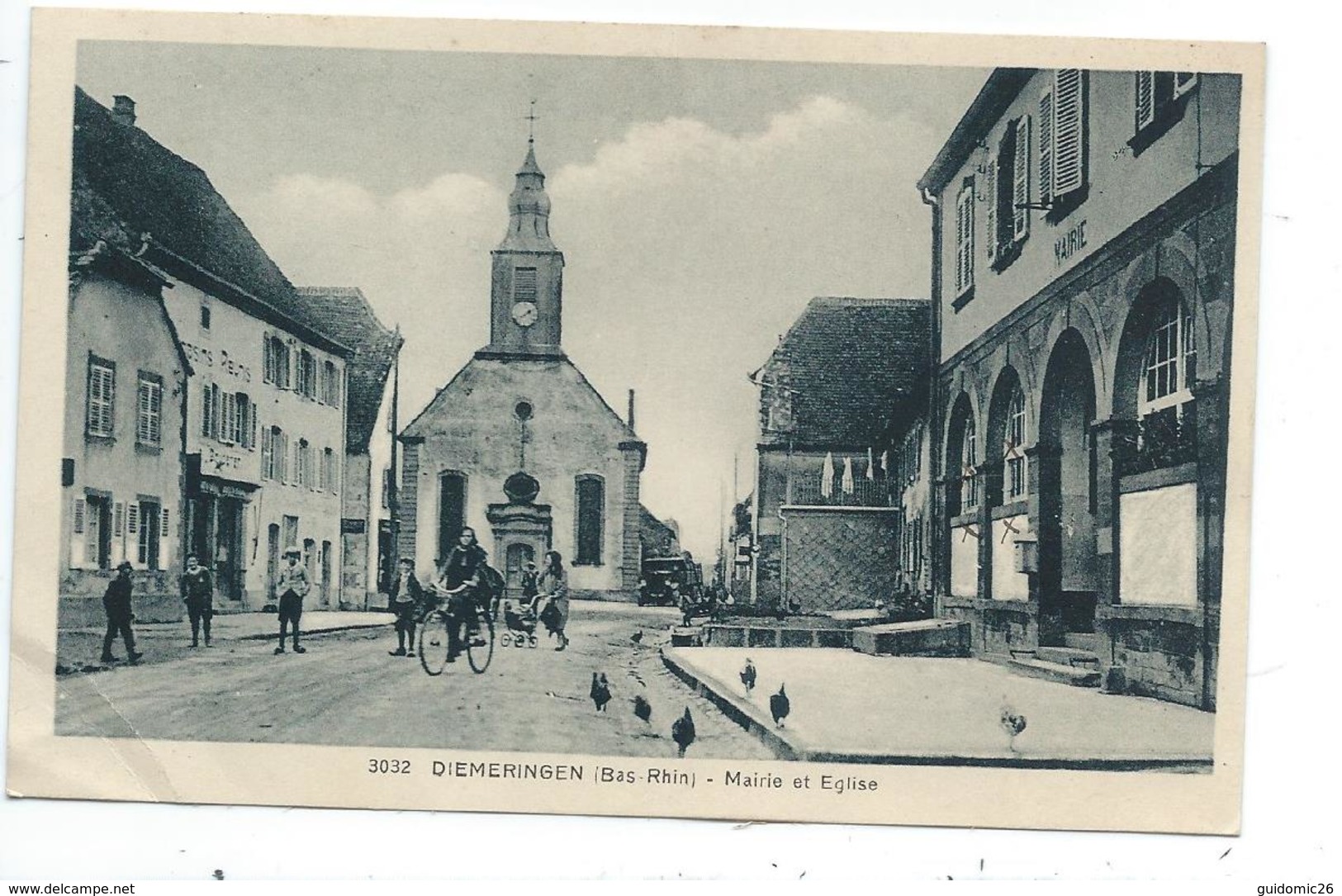 Diemeringen Mairie Et Eglise - Diemeringen