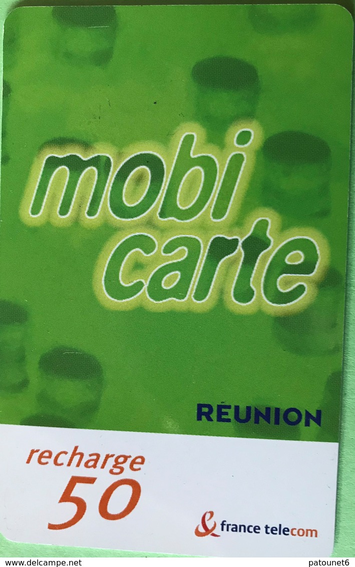 REUNION  -  Recharge Mobicarte 50 - Reunion